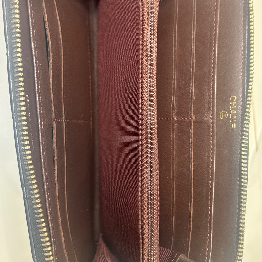 Chanel Lambskin Zip Wallet - Picture 3 of 9